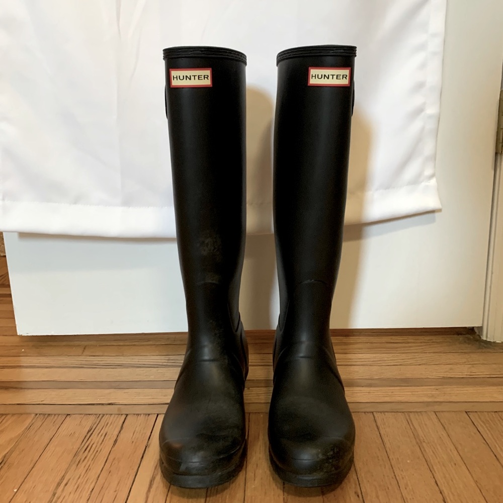 Original Hunter Boots Matte Black